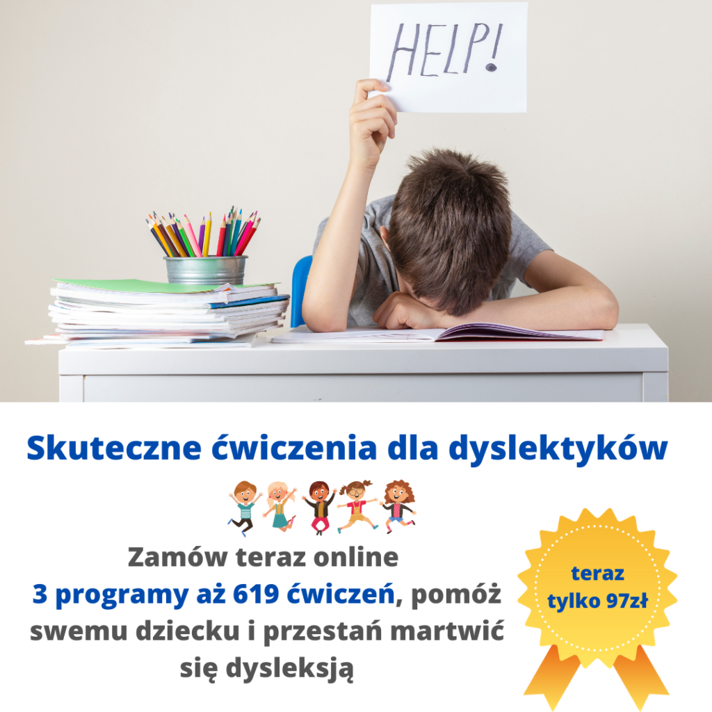 ćwiczenia dla dyslektyków online